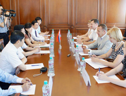 Глава Саратова Олег Грищенко встретился с делегацией провинции Хубэй Китайской Народной Республики